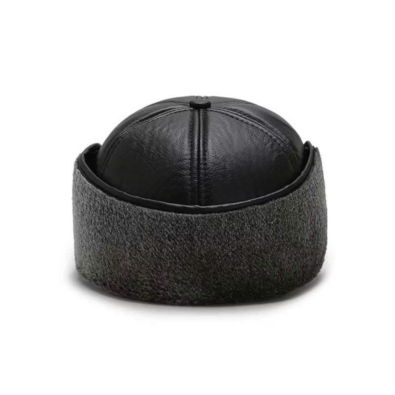 Mũ Da Lưỡi Trai Nam Có Bịt Tai – Mũ Da Giữ Ấm Mùa Đông, Đội 3 Kiểu (Beret / Lưỡi Trai / Bịt Tai)