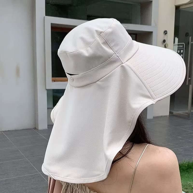 Mũ Vành Rộng Chống Nắng Nữ Kiểu Mới – Chống Tia UV, Chống Thấm, Thời Trang Cao Cấp