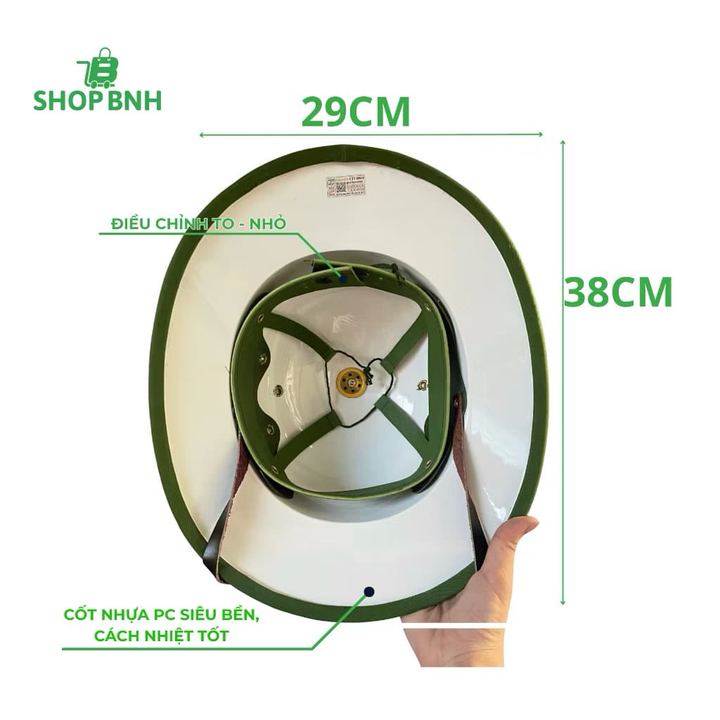 Mũ vành rộng gắn cờ đỏ sao vàng