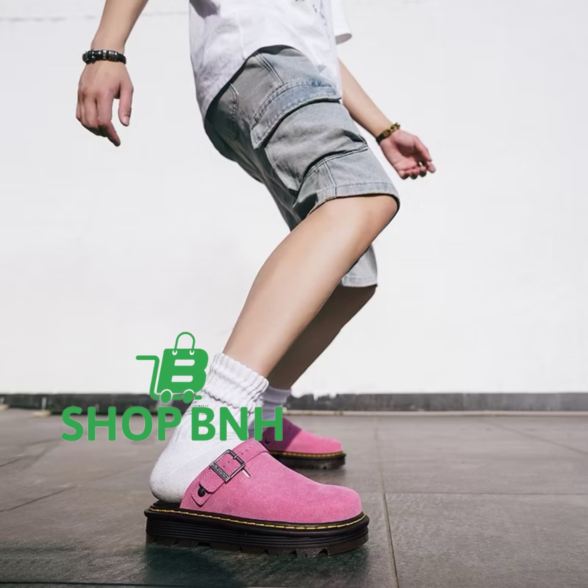 Dép Sục Boston Đế cao su Da Bò Unisex – Êm Ái, Sang Trọng, Đi Cực Thoải Mái | ShopBNH