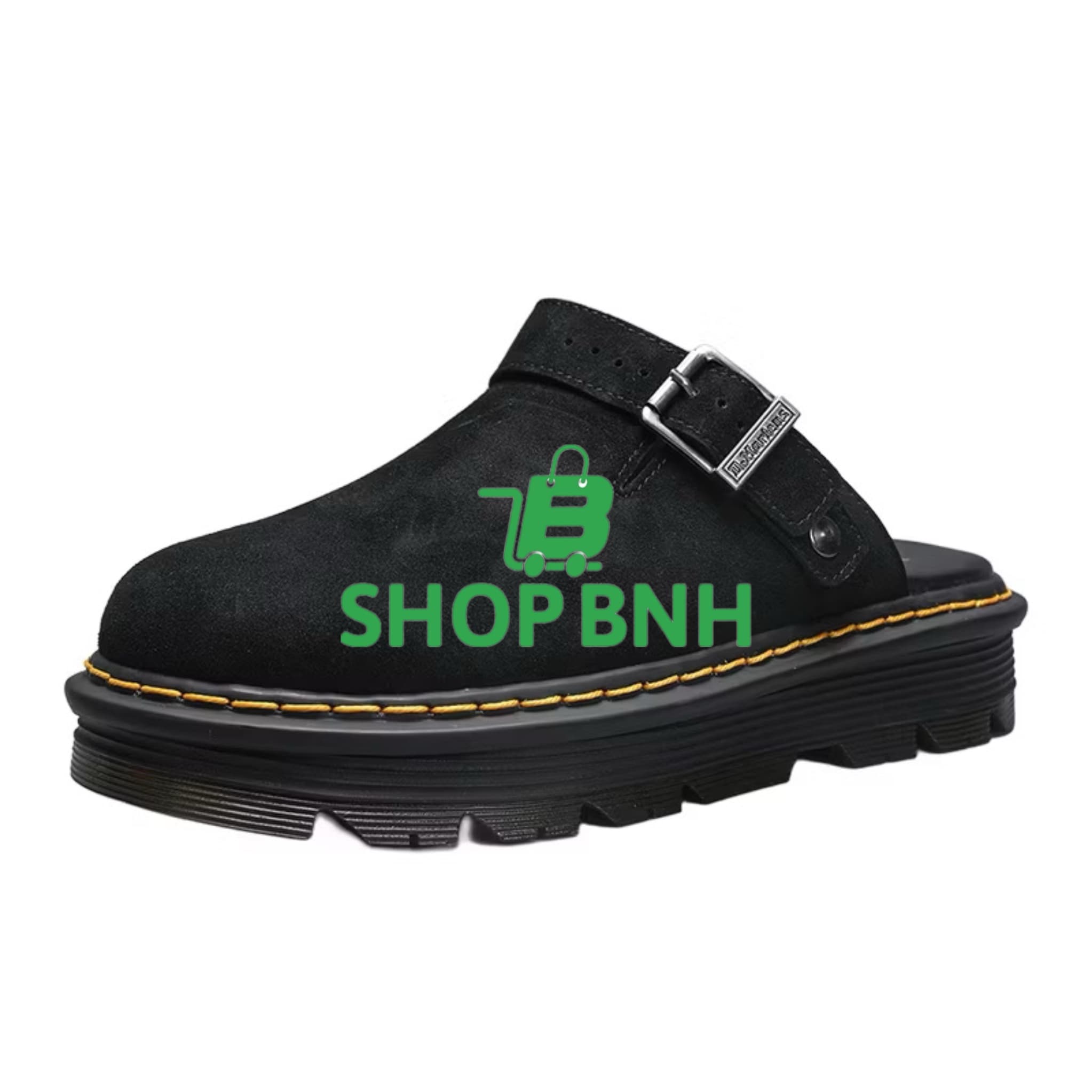 Dép Sục Boston Đế cao su Da Bò Unisex – Êm Ái, Sang Trọng, Đi Cực Thoải Mái | ShopBNH