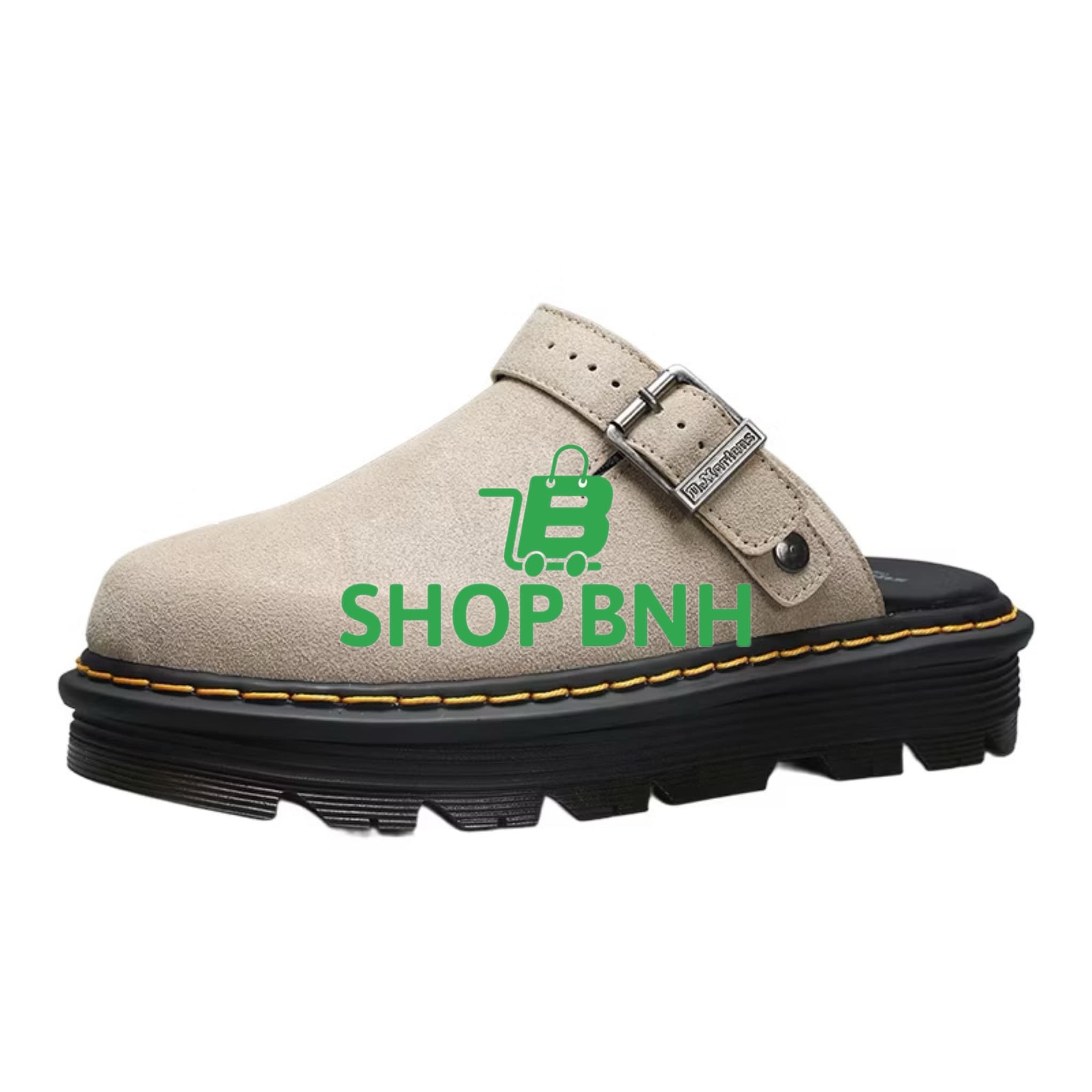 Dép Sục Boston Đế cao su Da Bò Unisex – Êm Ái, Sang Trọng, Đi Cực Thoải Mái | ShopBNH