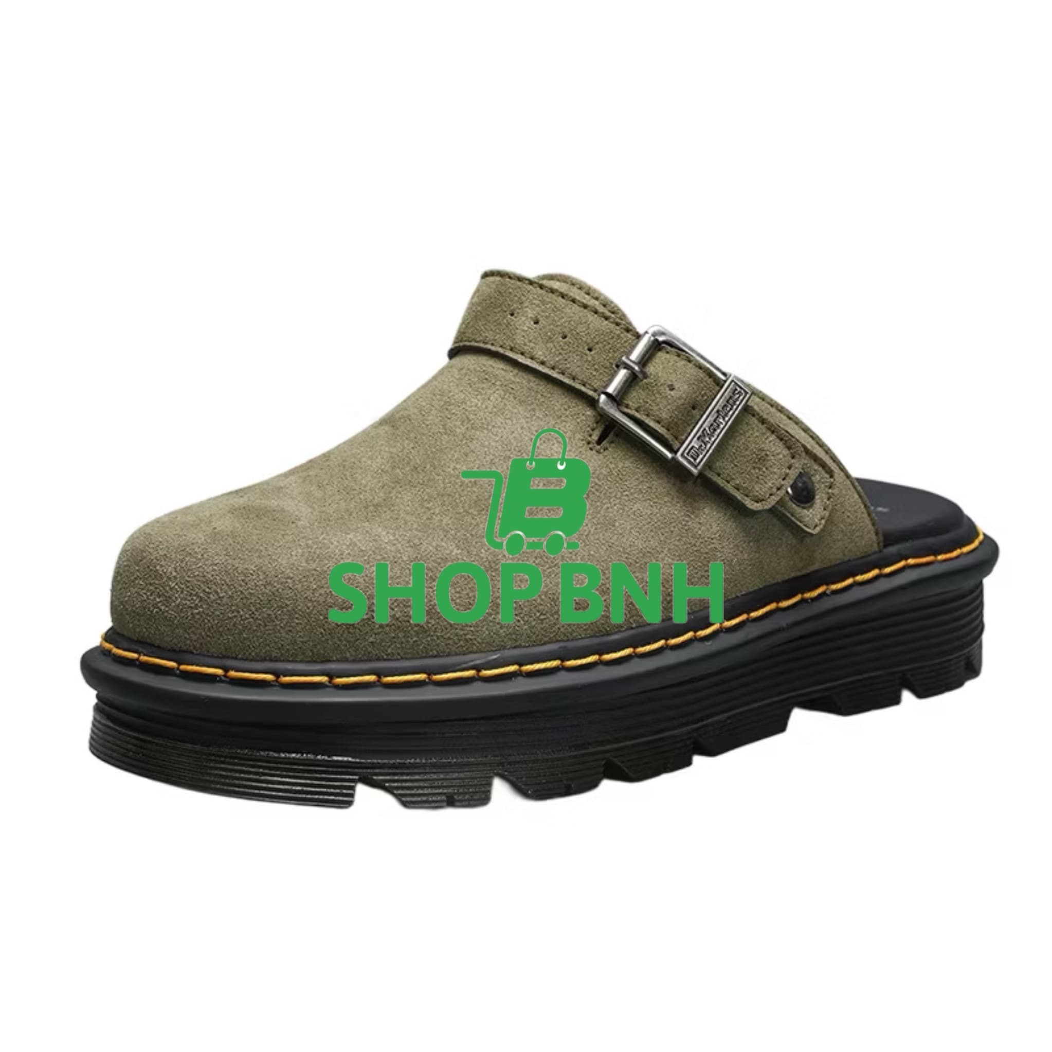 Dép Sục Boston Đế cao su Da Bò Unisex – Êm Ái, Sang Trọng, Đi Cực Thoải Mái | ShopBNH