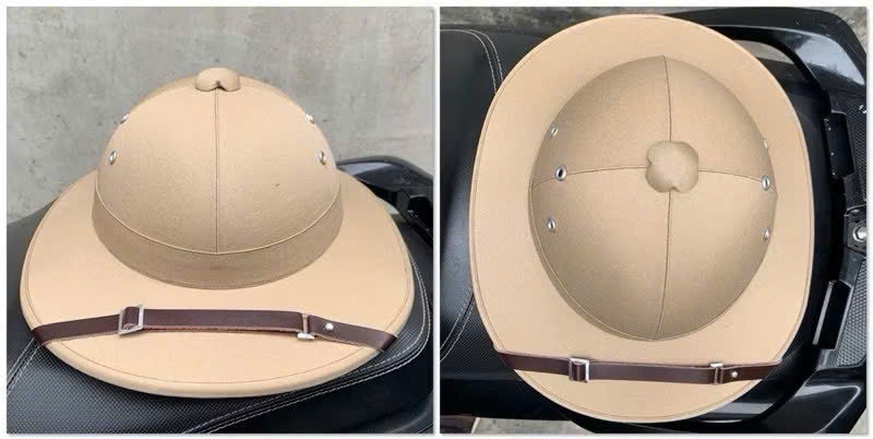 MŨ VÀNH RỘNG BÁC HỒ XƯA HAY DÙNG VÀNG LONG XANH