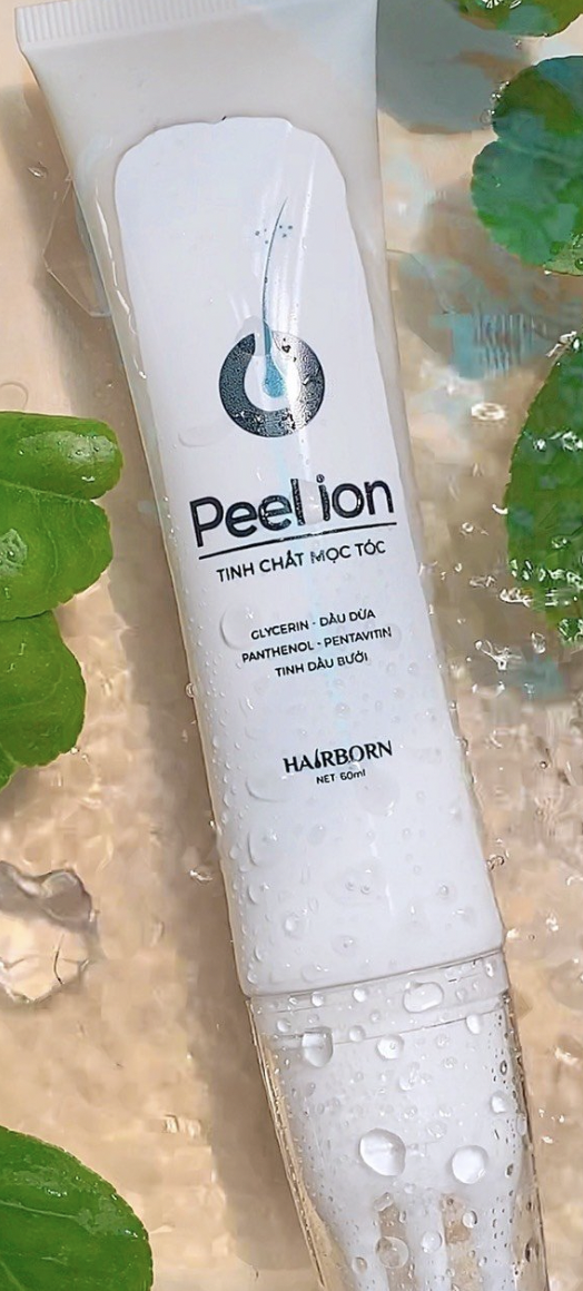 Lăn Mọc Tóc Chính Hãng Hairborn Tuýp 60ml, Tinh Chất Mọc Tóc, chắc khỏe, giảm gãy rụng
