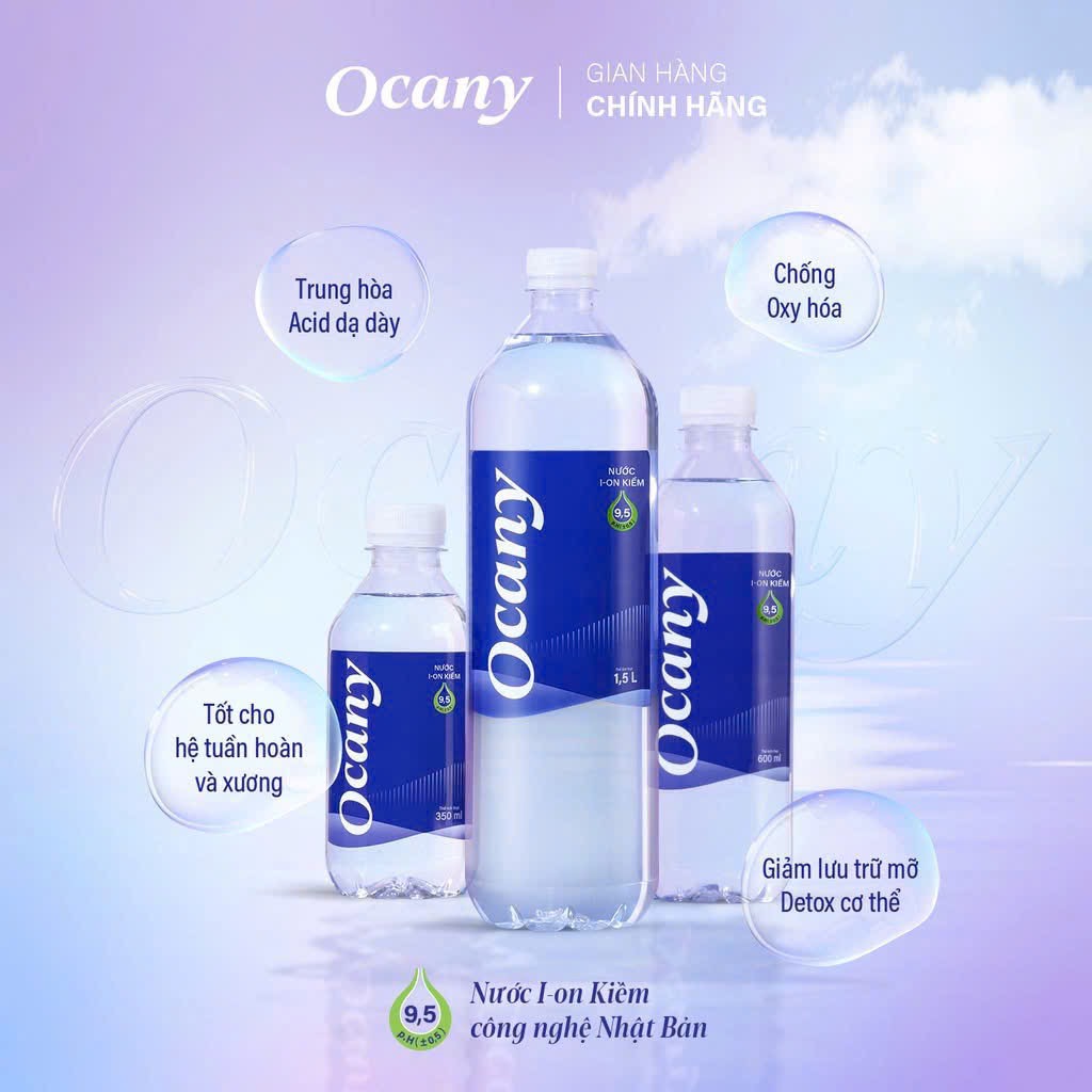 Nước ion kiềm lợi cho sức khoẻ đường tiêu hoá dung tích