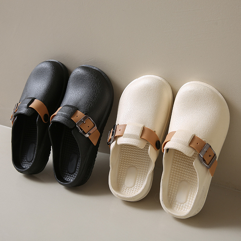 Dép sục sandal nữ kín mũi chân bảo vệ đầu ngón chân