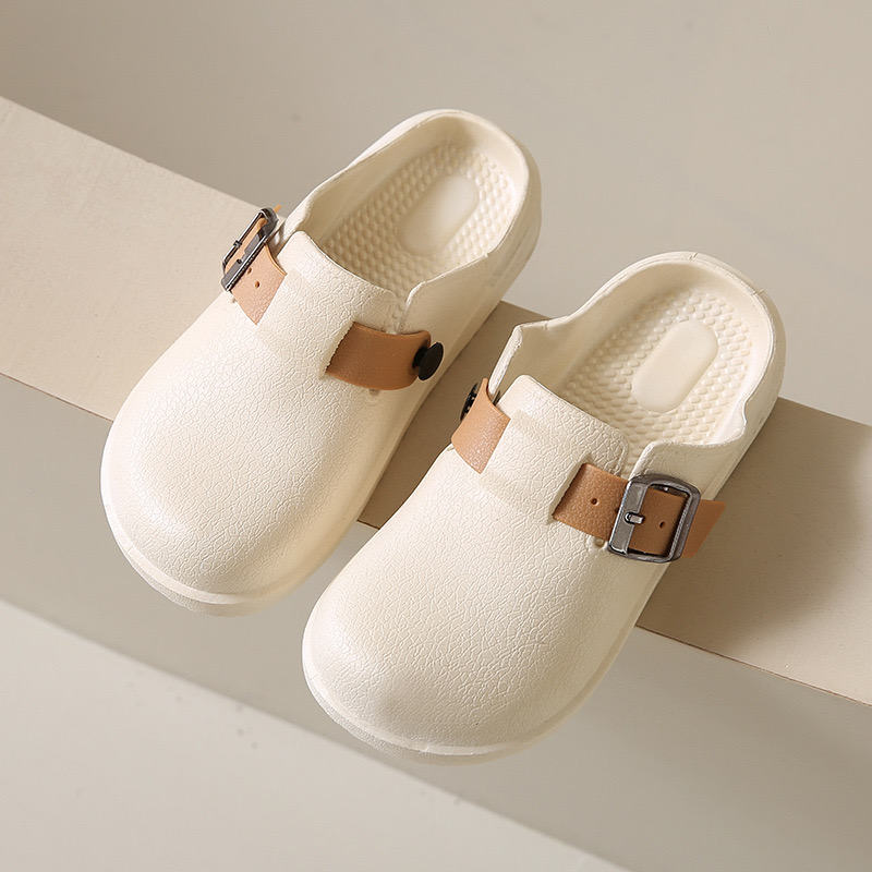 Dép sục sandal nữ kín mũi chân bảo vệ đầu ngón chân