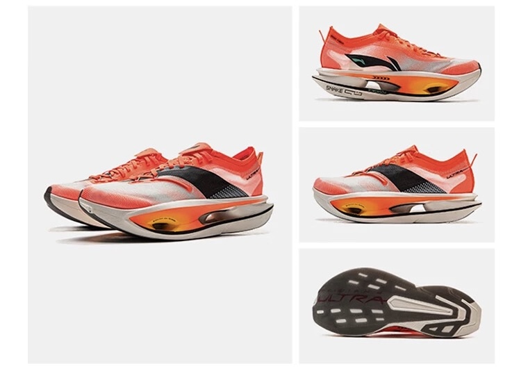 Giày Chạy Bộ Marathon Li-Ning Feideian 4 Challenge Full Carbon  cam