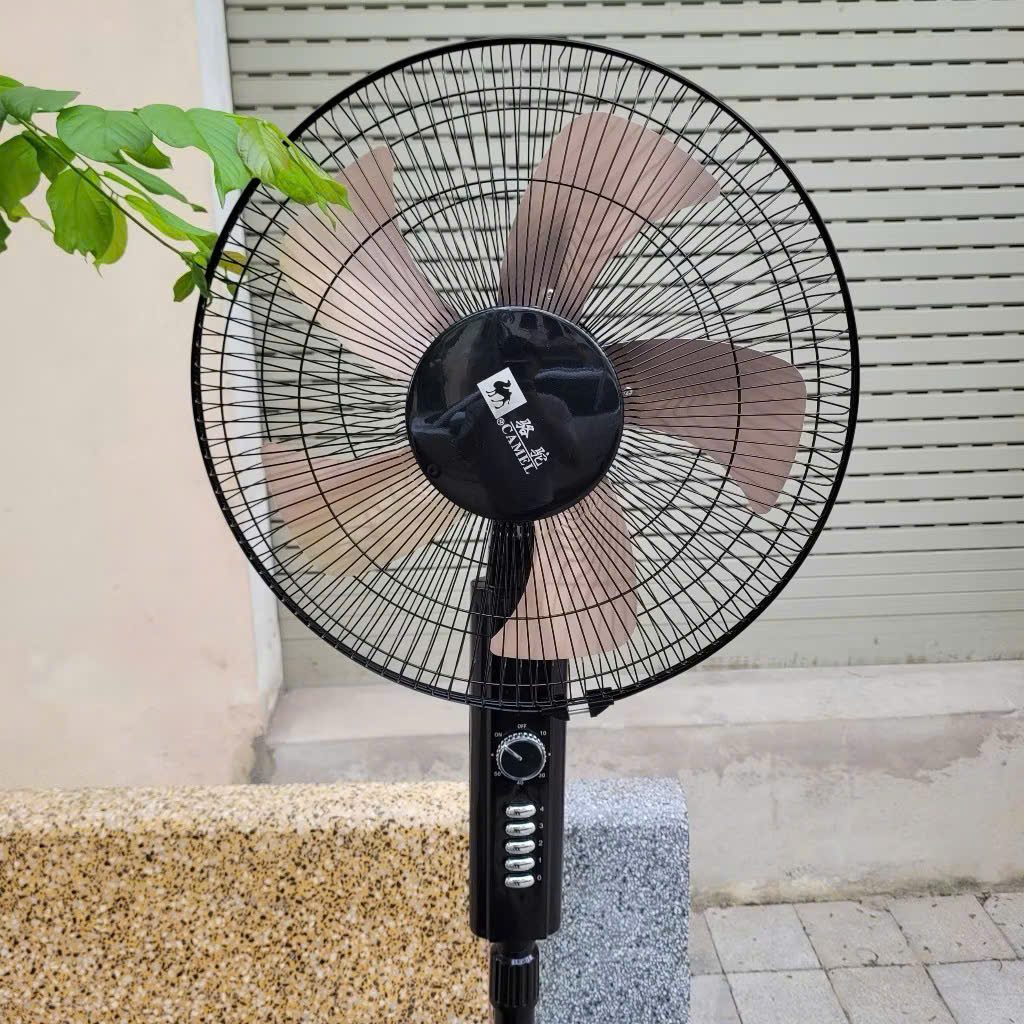 Quạt Cây Đứng Camel 5 Cánh ĐỒNG tốc độ gió _ Quạt Camel Cánh Đồng SIÊU MÁT Bảo Hành 12 Tháng