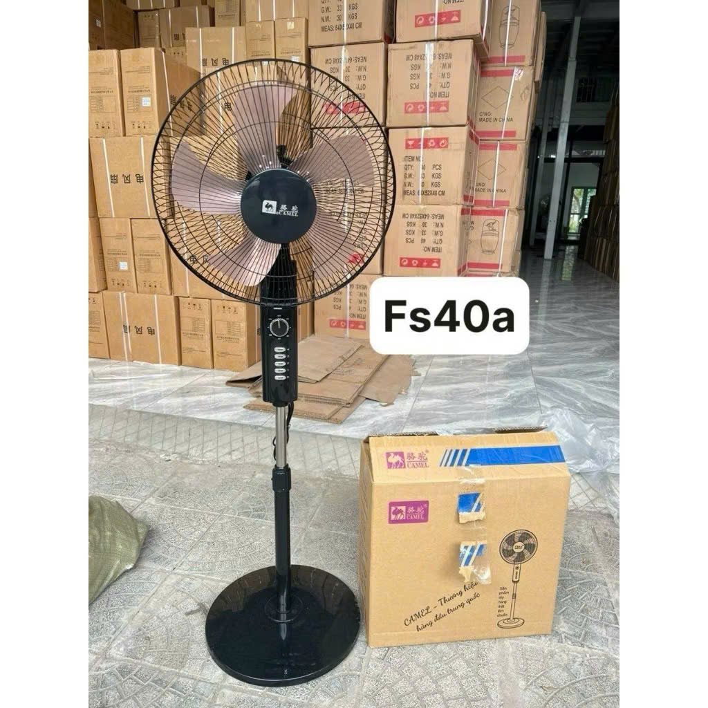 Quạt Cây Đứng Camel 5 Cánh ĐỒNG tốc độ gió _ Quạt Camel Cánh Đồng SIÊU MÁT Bảo Hành 12 Tháng
