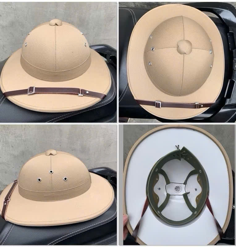 MŨ VÀNH RỘNG BÁC HỒ XƯA HAY DÙNG VÀNG CÁT