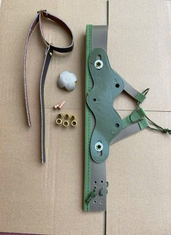 Bộ phụ kiện mũ cối đủ loại từ Đinh tán đến chóp mũ sao mũ cầu mũ quay da mũ