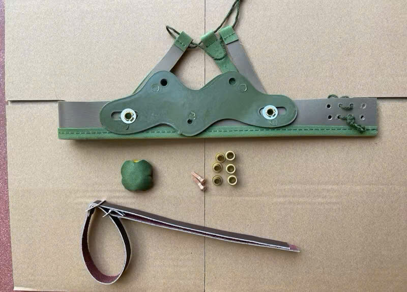 Bộ phụ kiện mũ cối đủ loại từ Đinh tán đến chóp mũ sao mũ cầu mũ quay da mũ