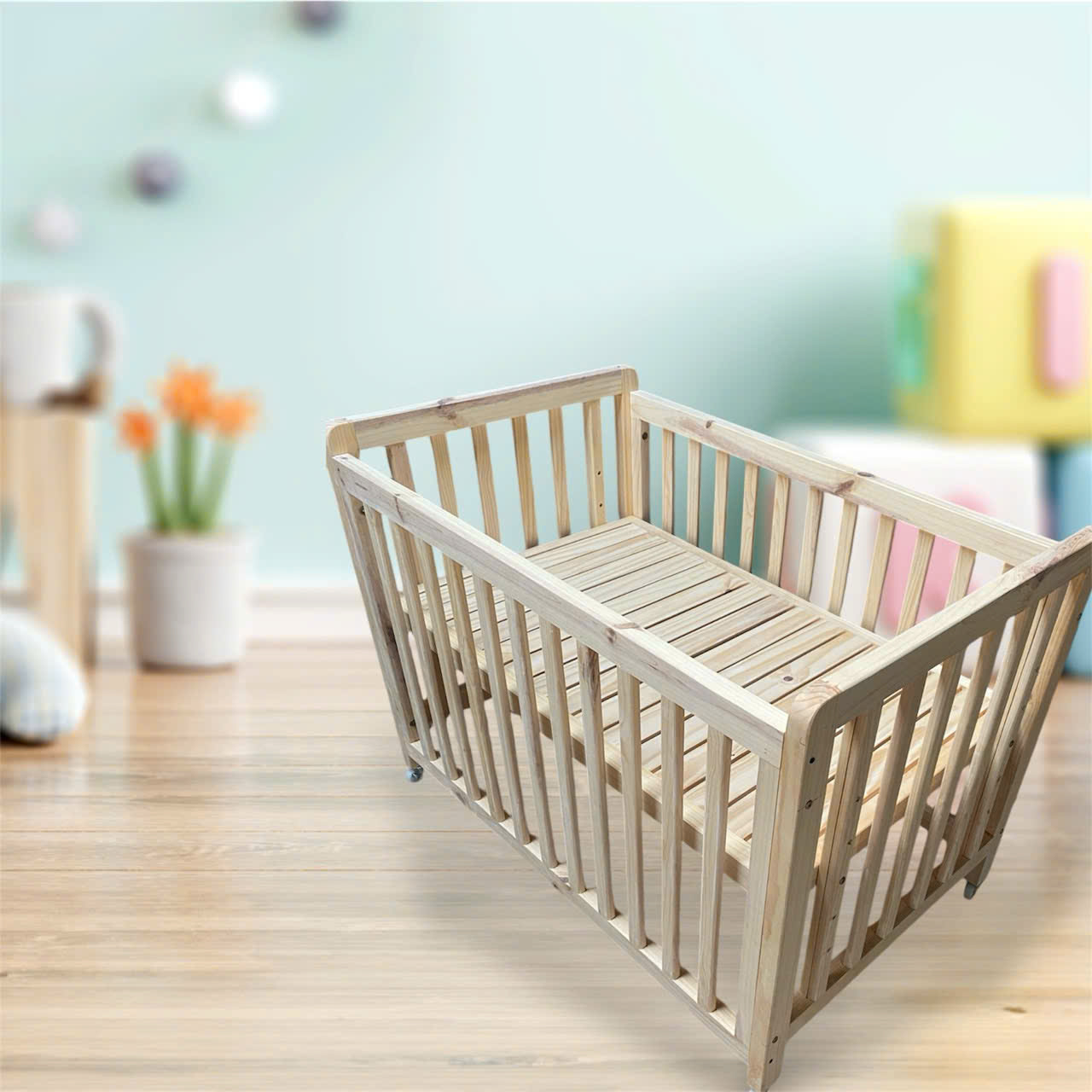 CŨI TRẺ EM KHÔNG GIAN NGỦ AN TOÀN, GIÚP BÉ NGỦ NGON