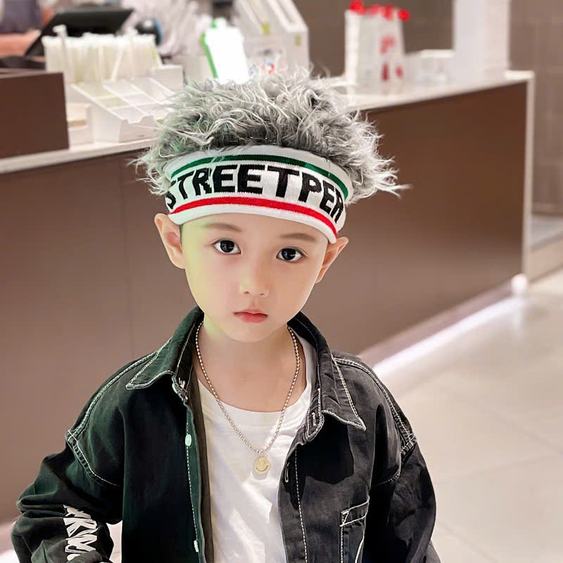 Mũ tóc bé nam thay đổi kiểu tóc