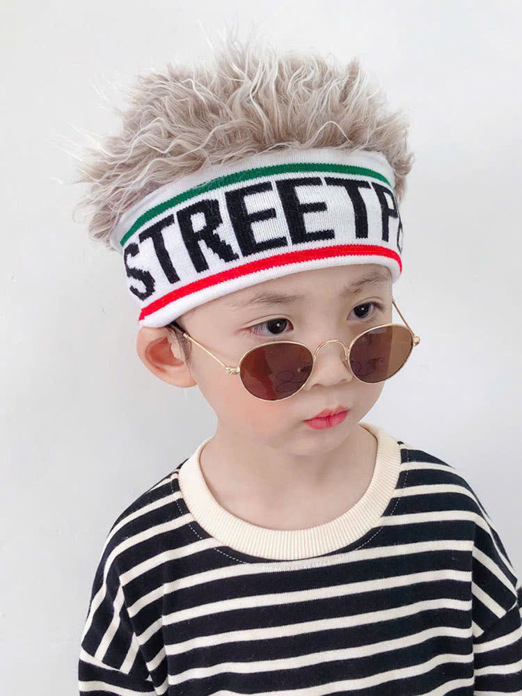 Mũ tóc bé nam thay đổi kiểu tóc