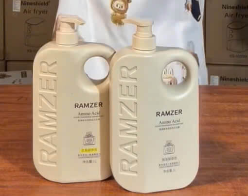 Sữa tắm nước hoa RAMZER  dưỡng ẩm thơm lâu và sạch da hiệu quả cao cấp combo 1 bộ