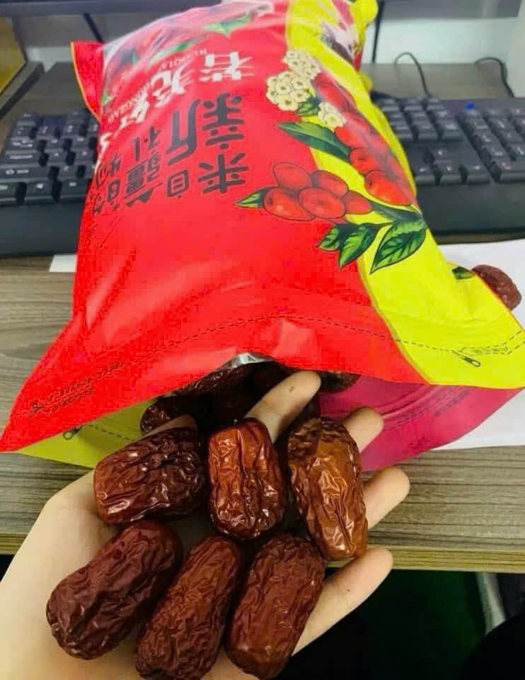 Táo đỏ Thiên Sâm giúp ngủ ngon, điều hòa huyết áp táo đỏ Tân Cương chống oxy hóa tốt cho sức khỏe